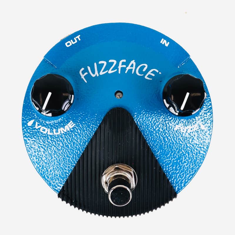 Used Dunlop FFM1 Si Fuzz Face Mini Silicon Distortion Guitar Effects Pedal image 1
