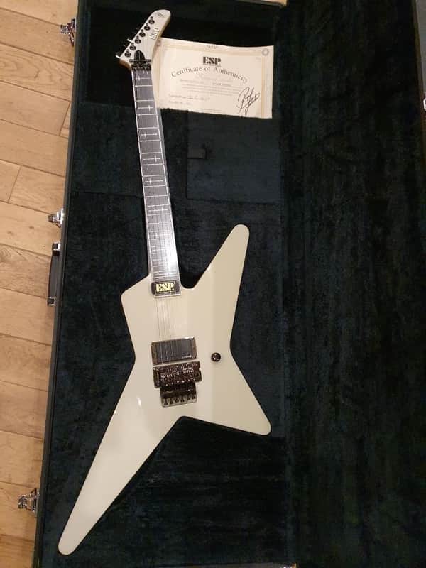 ESP RS-II Roope Latvala 2008 Aged Light Grey | Reverb