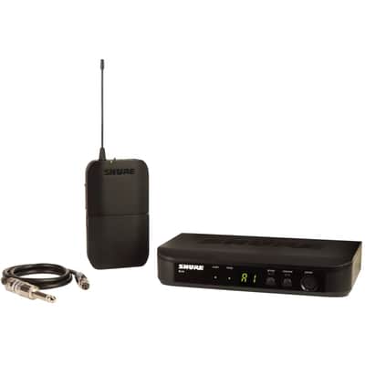 Shure BLX14 Wireless Bodypack Guitar System - H11 Band image 1