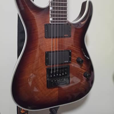 ESP LTD MH-1000 Evertune 2025 - Present - Dark Brown Sunburst image 2