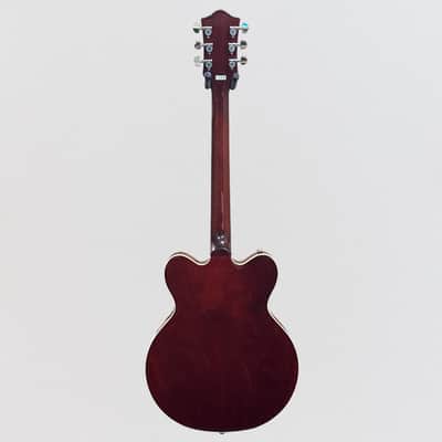 Gretsch G2604T Limited Edition Streamliner Rally II w/ Bigsby Center Block Electric Guitar - Two-Tone Oxblood/Walnut Stain image 8