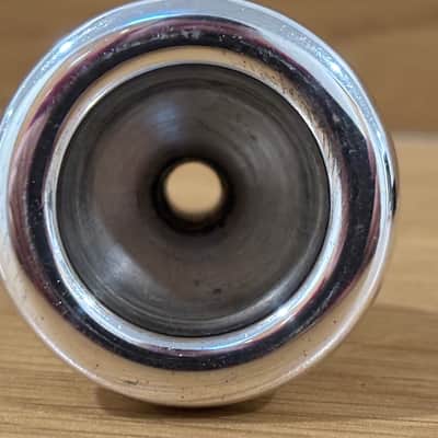 Bach 12c Trombone Mouthpiece - Silver plate image 3