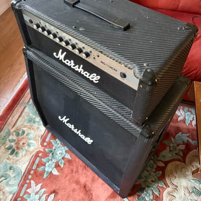 Marshall MG100HDFX 100-Watt SS AMP+ MG412ACF 120-Watt 4x12 CAB image 3
