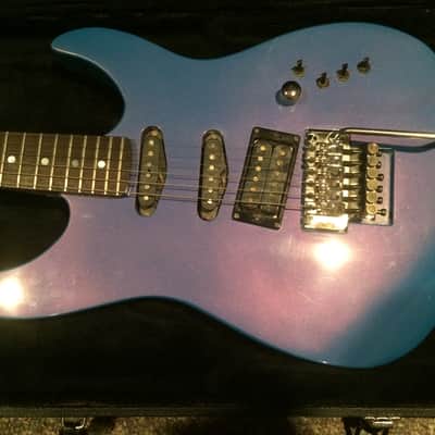 Kramer Pacer Custom II 1987 Flip Flop Blue image 4