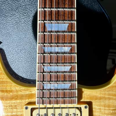 2001 USA Made Hamer Guitar Archtop Studio Custom 59 Flame Maple W/OHSC image 6