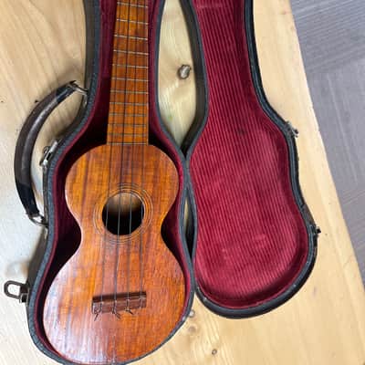Unbranded Soprano Ukulele 1920’s - Natural Koa image 14