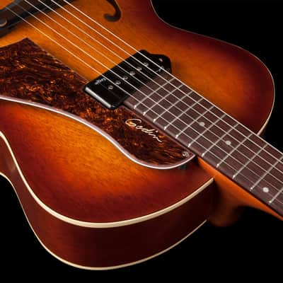 Godin 5th Avenue Kingpin Cognac Burst Left Handed 037728 image 14