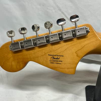 Squier FSR Classic Vibe '70s Jaguar Electric Guitar - Daphne Blue image 9