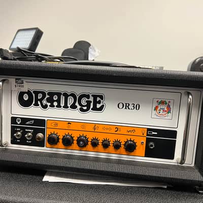 Orange OR30 30-Watt Guitar Amp Head 2023 - Present - Black image 1