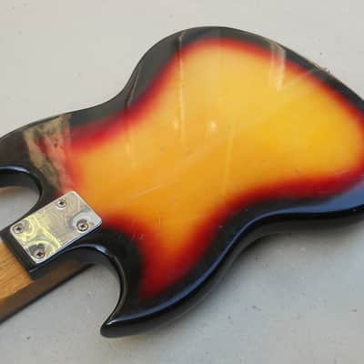 Teisco Del Rey / Kawai Vintage 1960s SG Style 4-Pickup Guitar Japan image 12