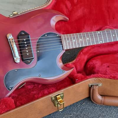 Vintage 1962 Gibson SG (Les Paul) Junior Red Refin image 2