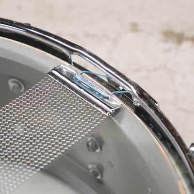Rogers 5x14" Powertone 8 Lug Snare Vintage 1960's Black Diamond Pearl image 12