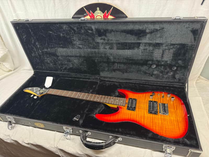 Brian Moore iM i2000 Series Model iGuitar8.13 iGuitar 8.13 Guitar with Roland Synth Access + Case 2002 - Vintage Sunburst image 1