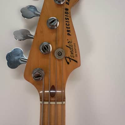 Fender Precision Bass Natural 1978 image 3
