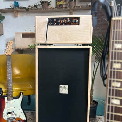 Marla Amplification Charlie Barker Head + T212CB Cab - Polyurethane Natural image 1