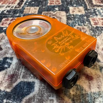 1990s Smokey Amplifiers Transparent Orange Mini Pocket Amp! image 3