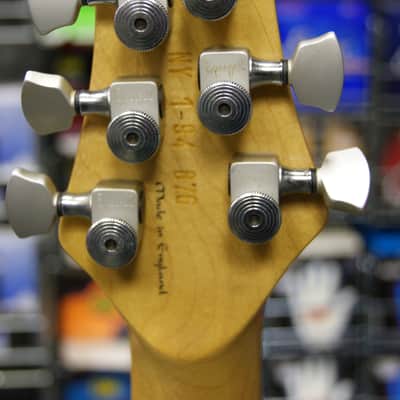 Patrick Eggle New York Plus electric guitar in citrus green - Made in England image 4