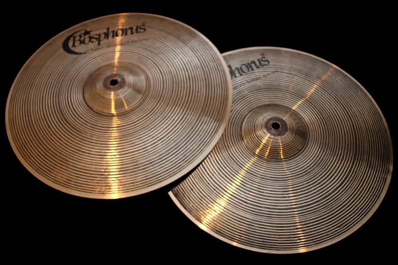 Bosphorus 14" New Orleans Series Hi-Hat Cymbals (Pair) image 1