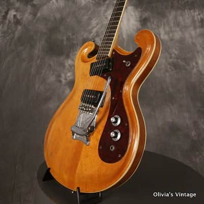 1966 MOSRITE Joe Maphis II SPRUCE top + WALNUT back/sides image 7