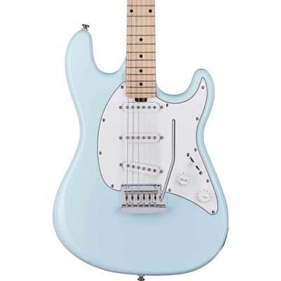 Sterling by Music Man CT30SSS-DBL-M1 Cutlass SSS Daphne Blue image 5