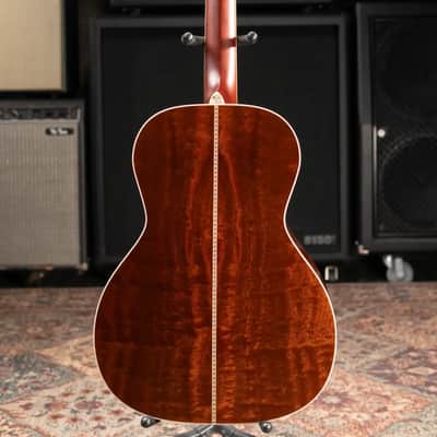Santa Cruz H13 42 Style Acoustic Guitar - Orcas Island Cedar/Waterfall Bubinga with Hardshell Case image 10