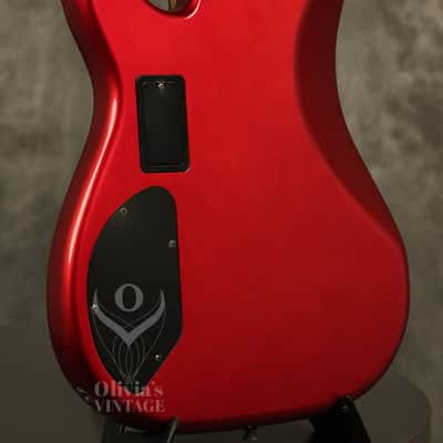 1980's Fender Contemporary Power Jazz Bass Special MIJ Candy Apple Red image 16