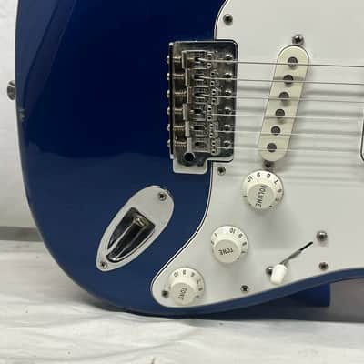 Fender Standard Stratocaster Strat Electric Guitar MIM - Made in Mexico - Electron Blue image 5