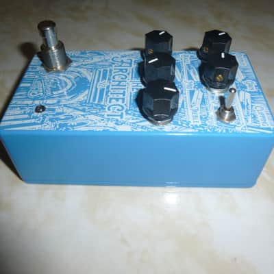 Matthews Effects The Architect Foundational Overdrive/Boost V2 2010s - Blue image 5