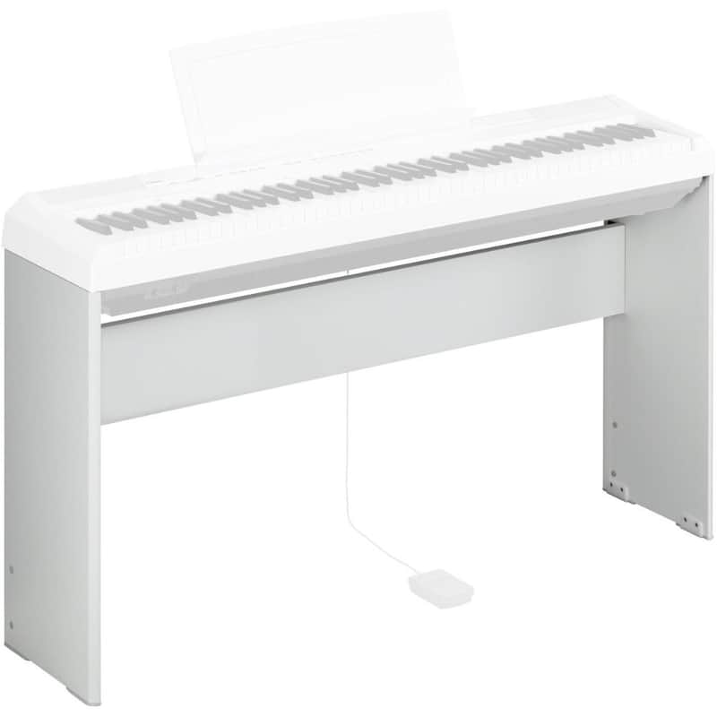 Yamaha L-85 Digital Piano Furniture Stand - White image 1