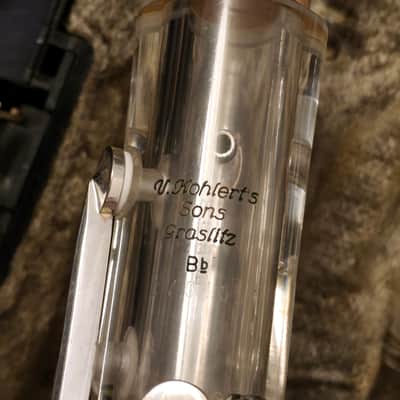 Clarinet Kohlert Graslitz Plastic Clear Rare Overhauled Ready to Play image 5