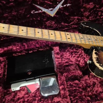 Fender Telecaster Double Esquire 1950 Super Heavy Relic 2023 - Sunburst image 3