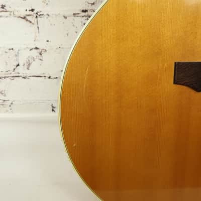 Vintage 1979 Guild F-40 Blonde Small Jumbo Acoustic Guitar With Hard Shell Case image 3