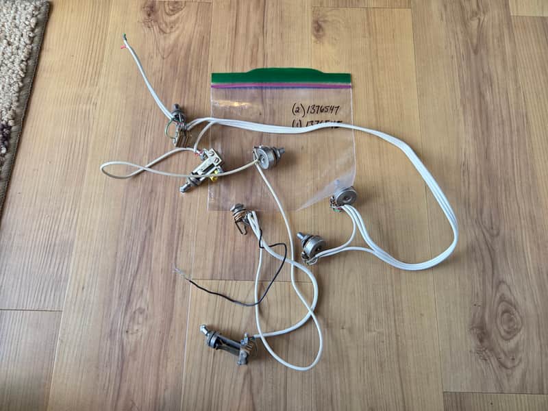 Vintage 1966 Gretsch Tennessean Electric Guitar Wiring Harness! Pots, Switches, Caps, Jack! image 1