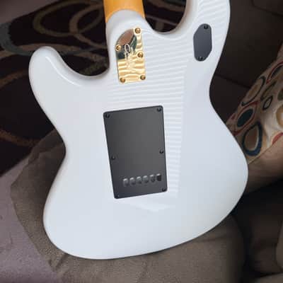 Sterling Jared Dines Signature StingRay 2023 - Present - Olympic White image 2