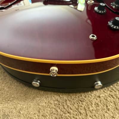 Epiphone Noel Gallagher Riviera 2024 - Dark Red Wine image 10