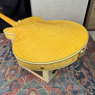2013 D'Angelico NYSS 3BFM Custom Semi Hollow Body Flame Maple image 18