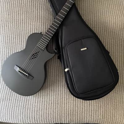 NOVA GO SP1 Carbon Fiber Travel Guitar - 35" Acoustic Electric - Black image 4