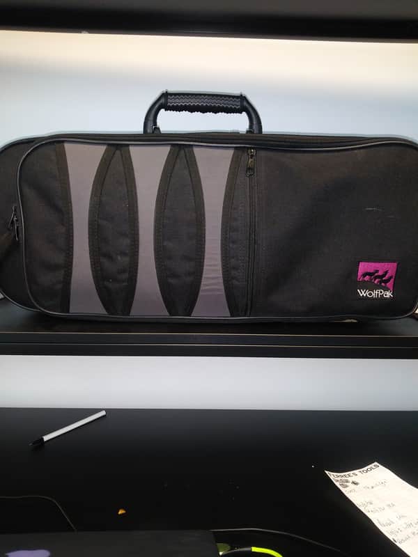 ACB Blowout Sale! WolfPak  Trumpet Case Trumpet Case - Black Nylon Wrapped (lot JG11) image 1