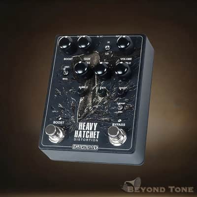 Driftwood Heavy Hatchet – High-Gain Distortion Preamp Pedal – Rare German Handcrafted Metal Tone image 3