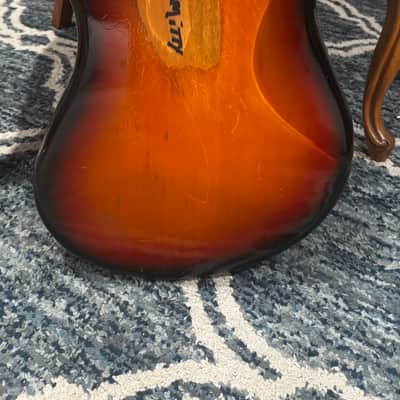 Vintage Yamaha SB-2 1960’s Nippon Gakki Japan Sunburst image 5