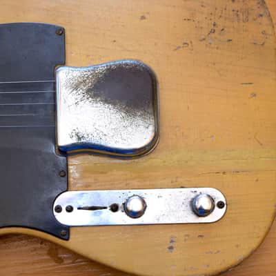 Left handed Lefty LH Fender Telecaster 1951 Butterscotch-The First One EVER Made WATCH THE VIDEO image 4