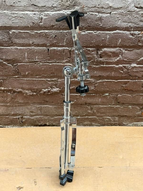 Vintage-Style Single-Braced Snare Drum Stand - Good Condition image 1