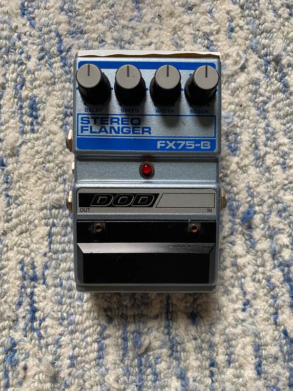 DOD Stereo Flanger FX75-B 1987 - 1997 - Silver image 1