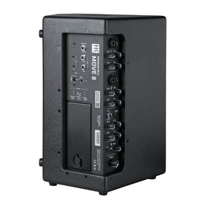 HK Audio PREM-PRO-MOVE-8 60 watt 8-Inch Battery Powered Speaker 4-Ch AUX DSP FX EQ BT5 App image 2