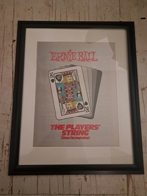 1987 Ernie Ball Advertisement image 1