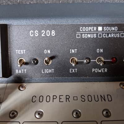 Cooper Sound Systems CS 208 w/ Stereo Input Module and Extras image 6