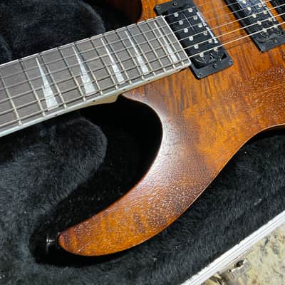 2023 Ibanez Gio GRG121DX Walnut - Figured Body image 2