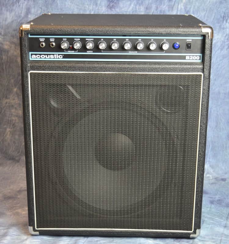 Acoustic B200 200 Watt Bass Amplifier image 1