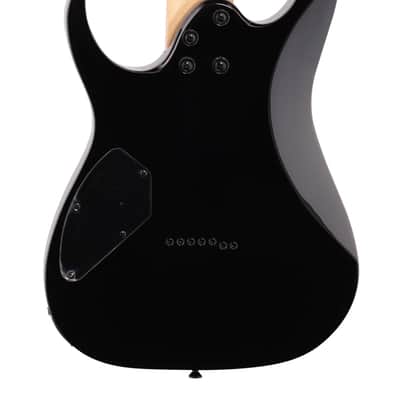 Ibanez Gio GRG7221QA 7 String Electric Guitar Trans Black Sunburst image 6