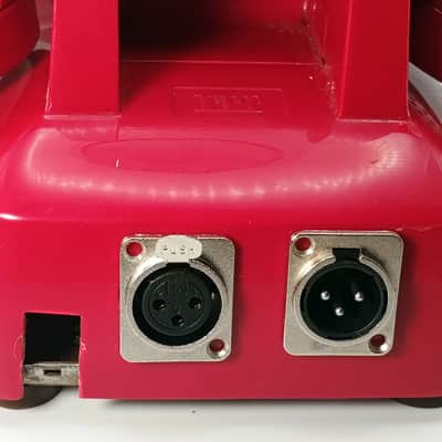 Custom Lo-Fi Telephone Microphone - Northern Electric G1 1970's Handset - Red w/ Model 2500 Base image 6